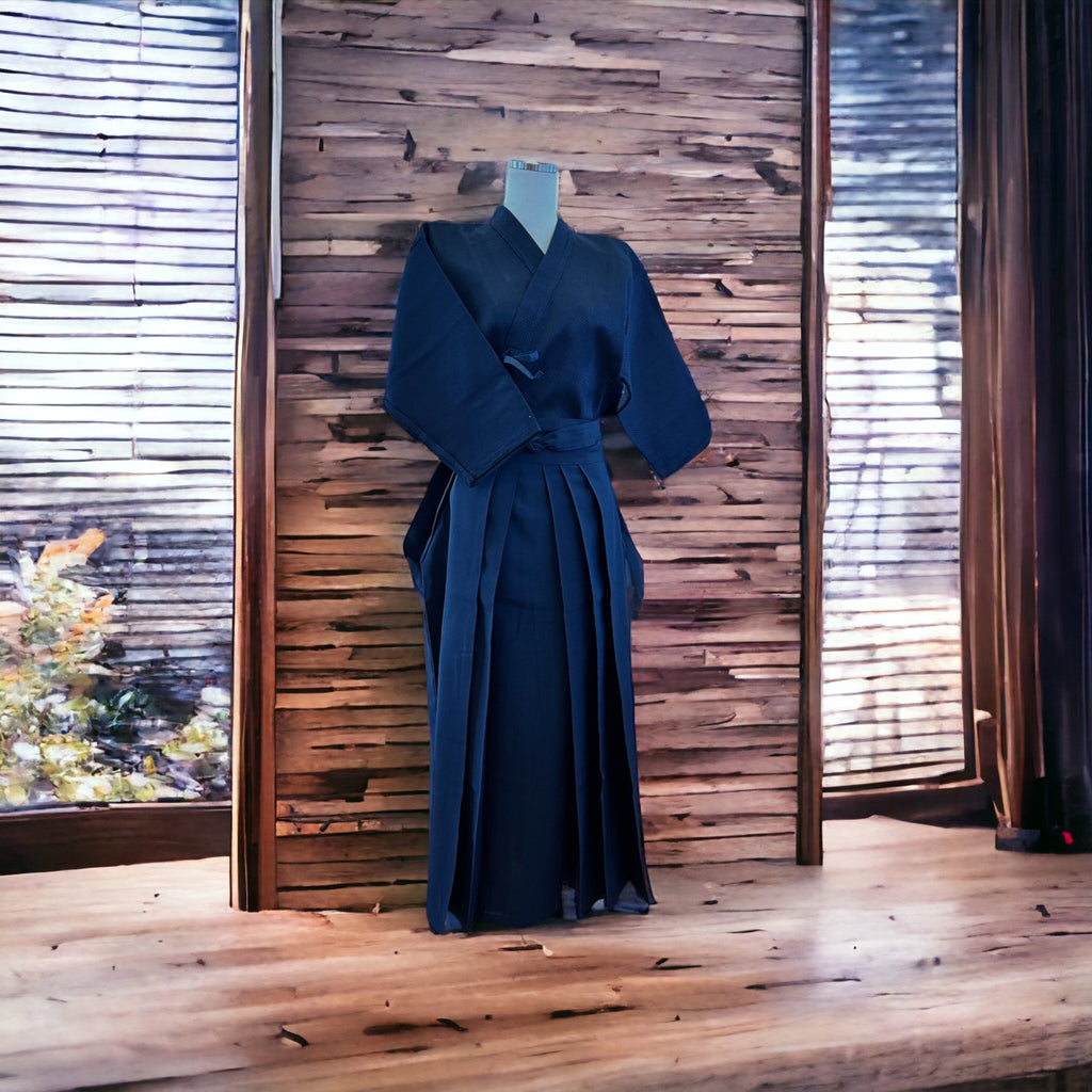 KENDOGI/ HAKAMA - HITOE/ PREMIUM POLYESTER - SET