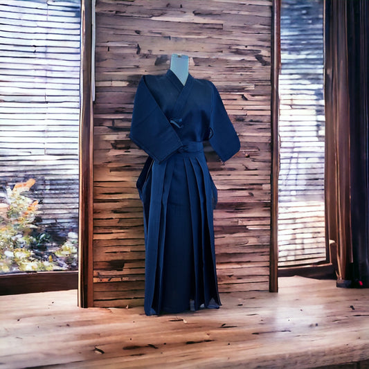 KENDOGI/ HAKAMA - HITOE/ PREMIUM POLYESTER - SET