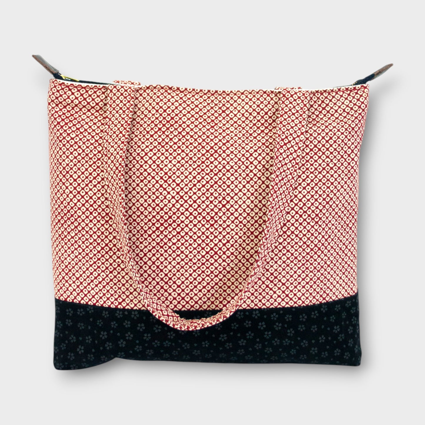 Handmade Tote Bag - Kanoko Red