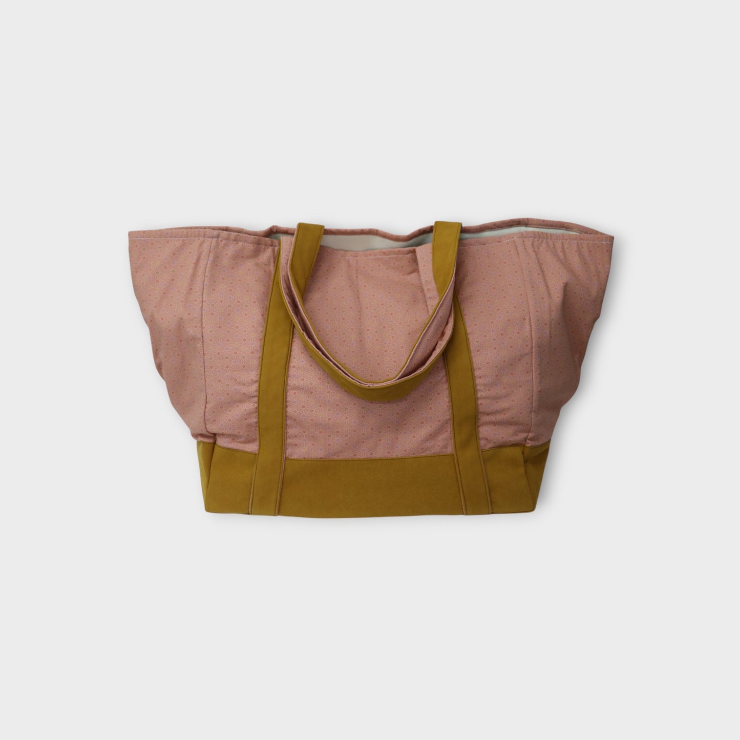 OUTLET WAGARA TOTE BOGU BAG - ASANOHA PINK