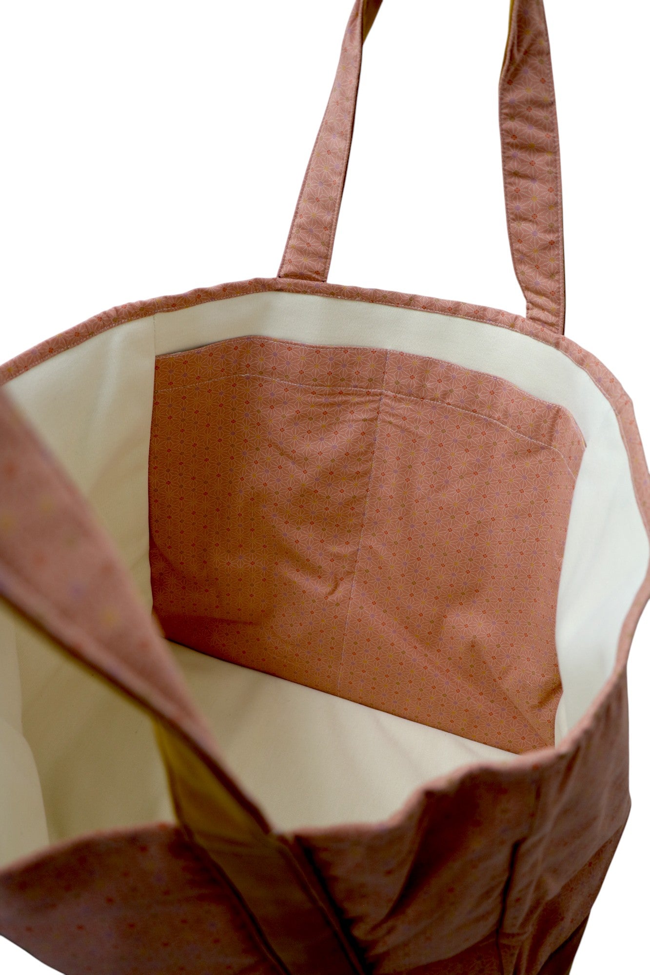 OUTLET WAGARA TOTE BOGU BAG - ASANOHA PINK