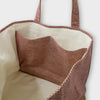 OUTLET  WAGARA TOTE BOGU BAG - KANOKO RED