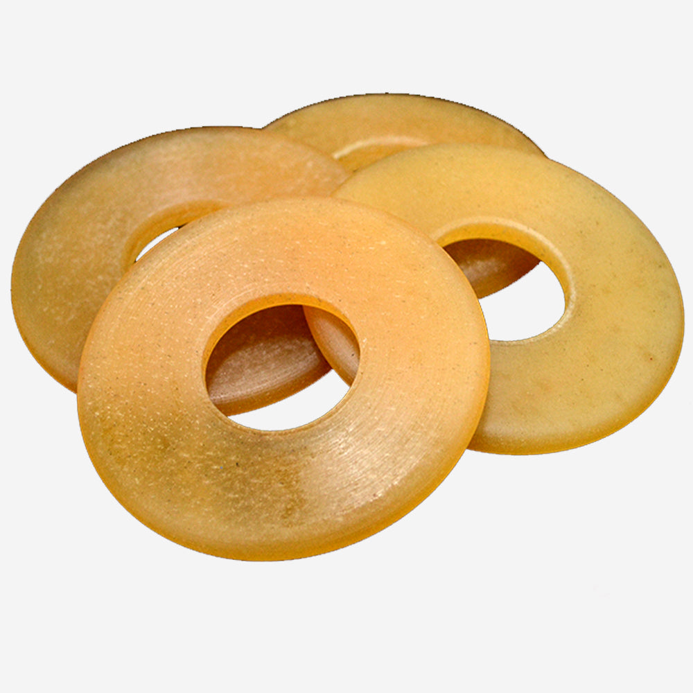 LEATHER TSUBA FOR SHINAI