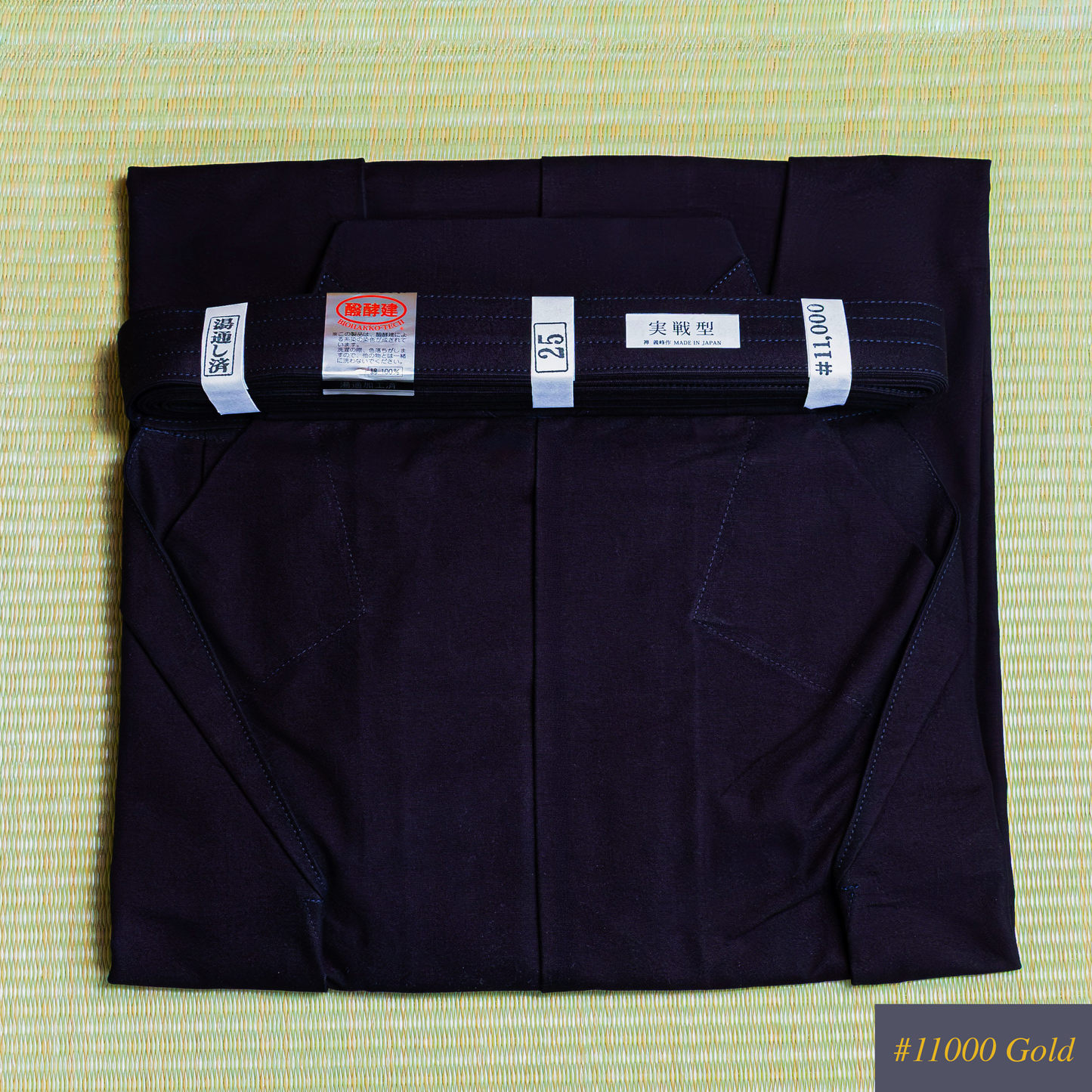 HAKAMA - ZEN - GIHOSAKU JISSENGATA - #11000 GOLD / #8800 SILVER