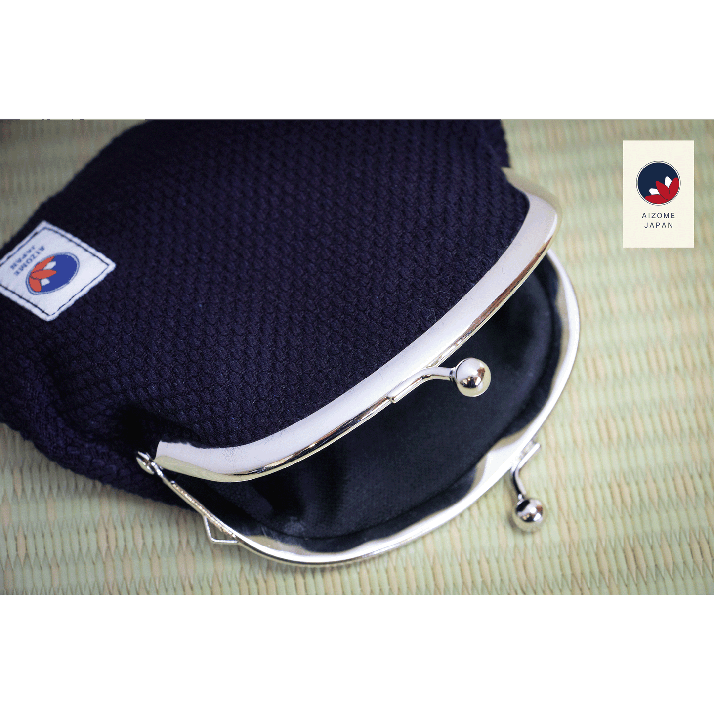 Aizome Japan - aizome-dyed coin purse