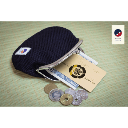 Aizome Japan - aizome-dyed coin purse