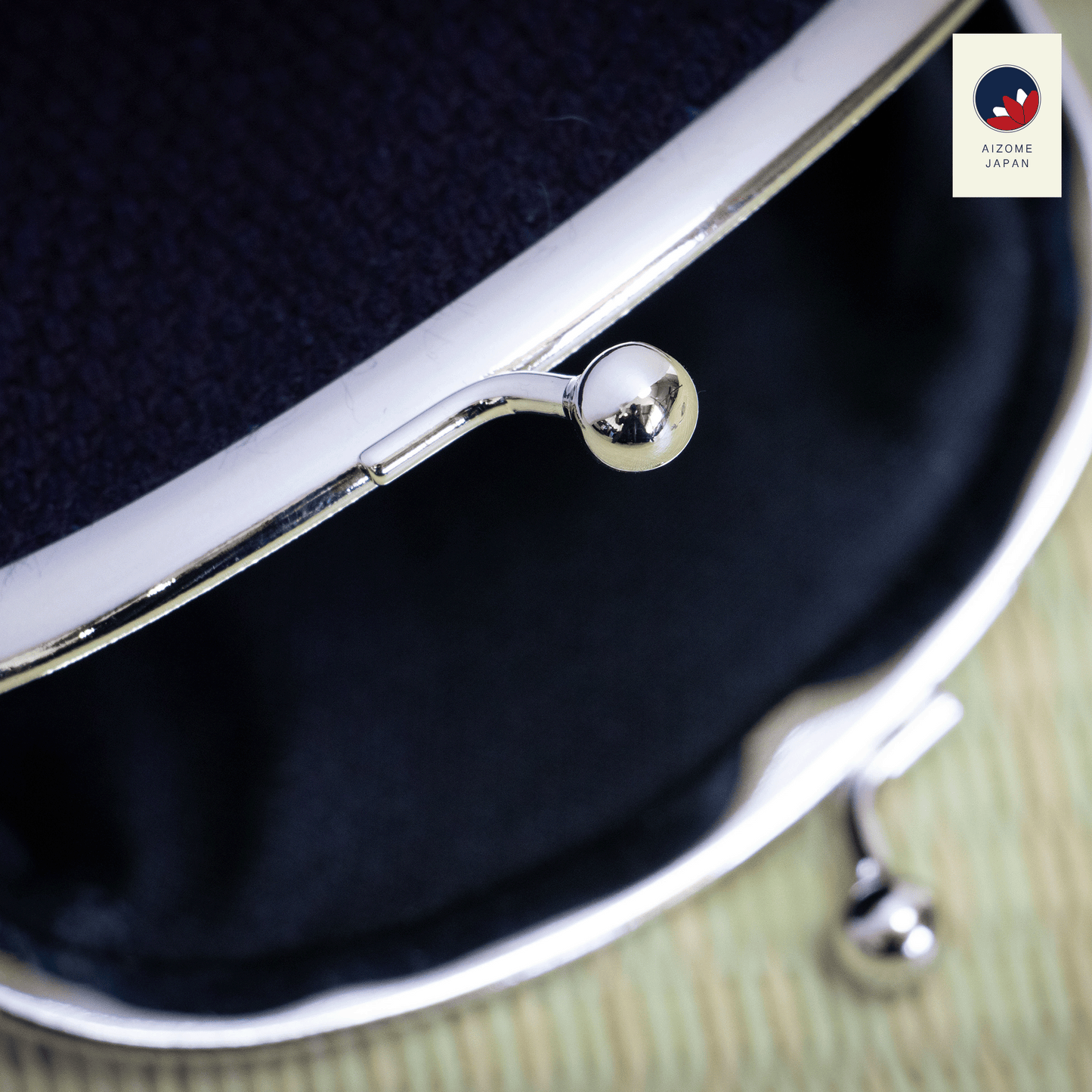 Aizome Japan - aizome-dyed coin purse
