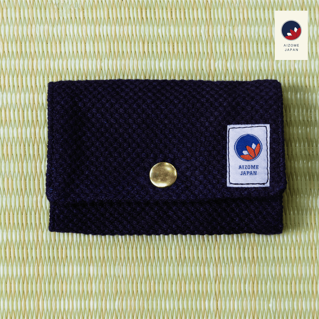Aizome Japan - Aizome-dyed key-case - made in Japan