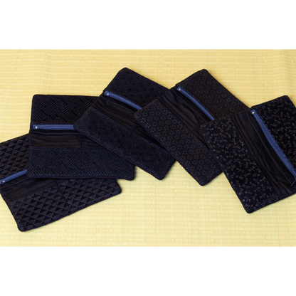 Aizome Japan - Aizome-dyed long wallet - made in Japan