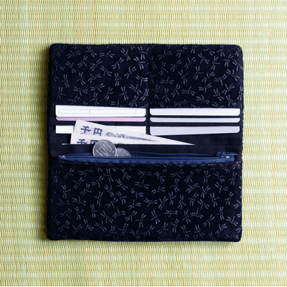 Aizome Japan - Aizome-dyed long wallet - made in Japan