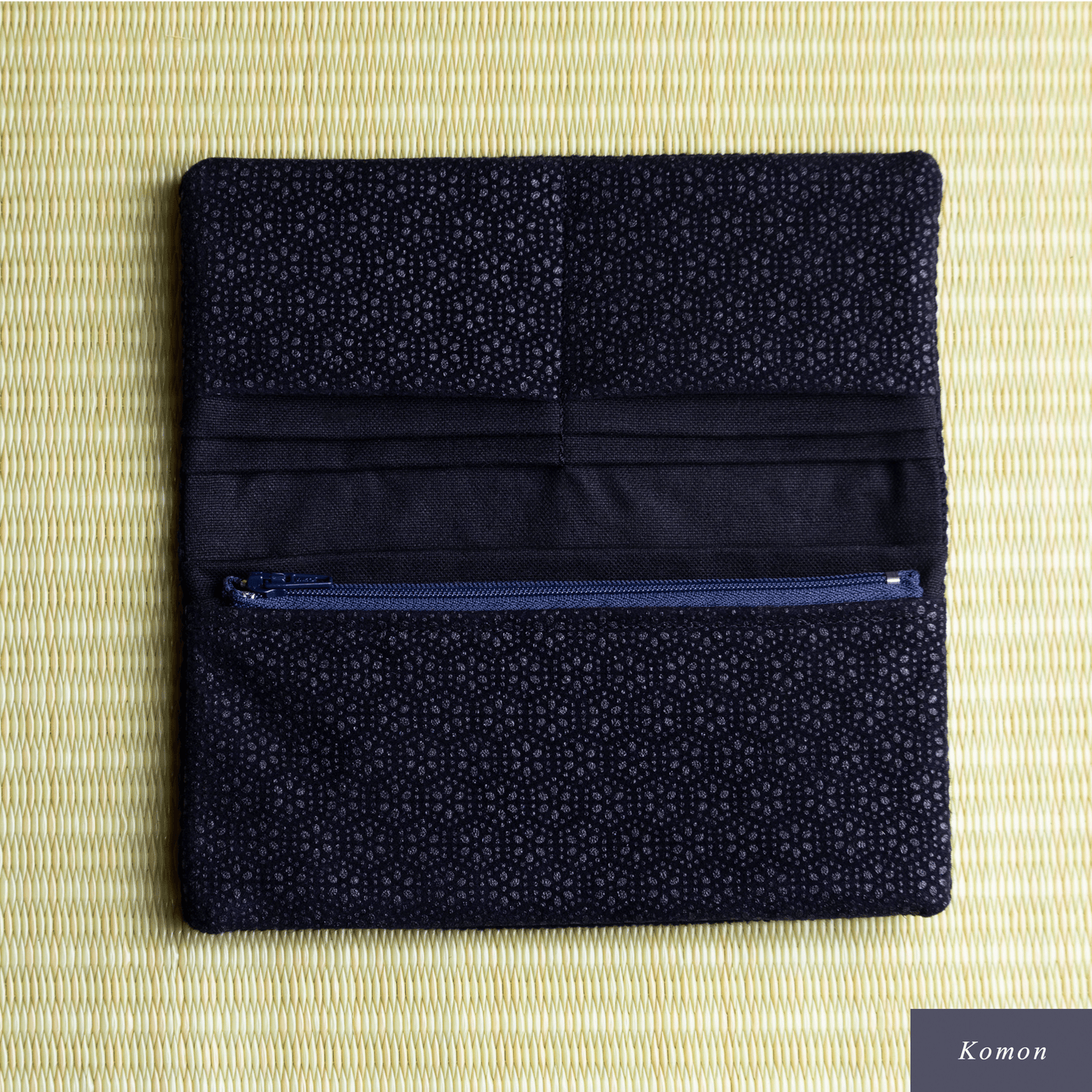 Aizome Japan - Aizome-dyed long wallet - made in Japan