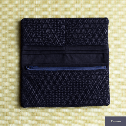 Aizome Japan - Aizome-dyed long wallet - made in Japan