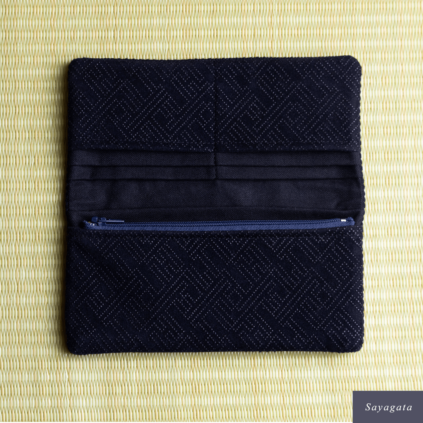 Aizome Japan - Aizome-dyed long wallet - made in Japan