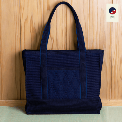 Aizome Japan - Aizome-dyed square Totebag - made in Japan