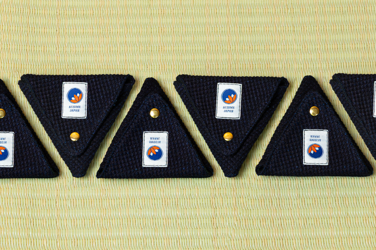 Aizome Japan - Aizome-Dyed coin case - Made in Japan