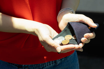 Aizome Japan - Aizome-Dyed coin case - Made in Japan