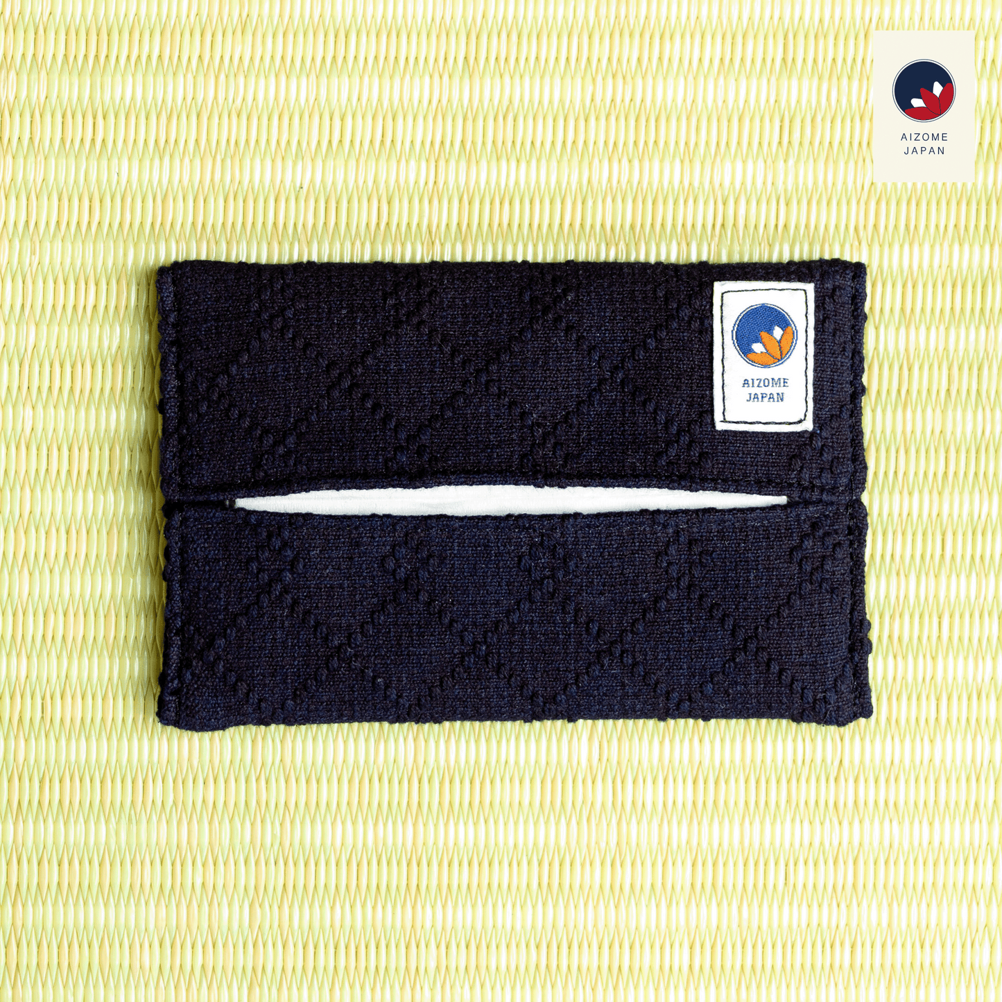 Aizome Japan - Aizome-Dyed Tissue Case - Made in Japa