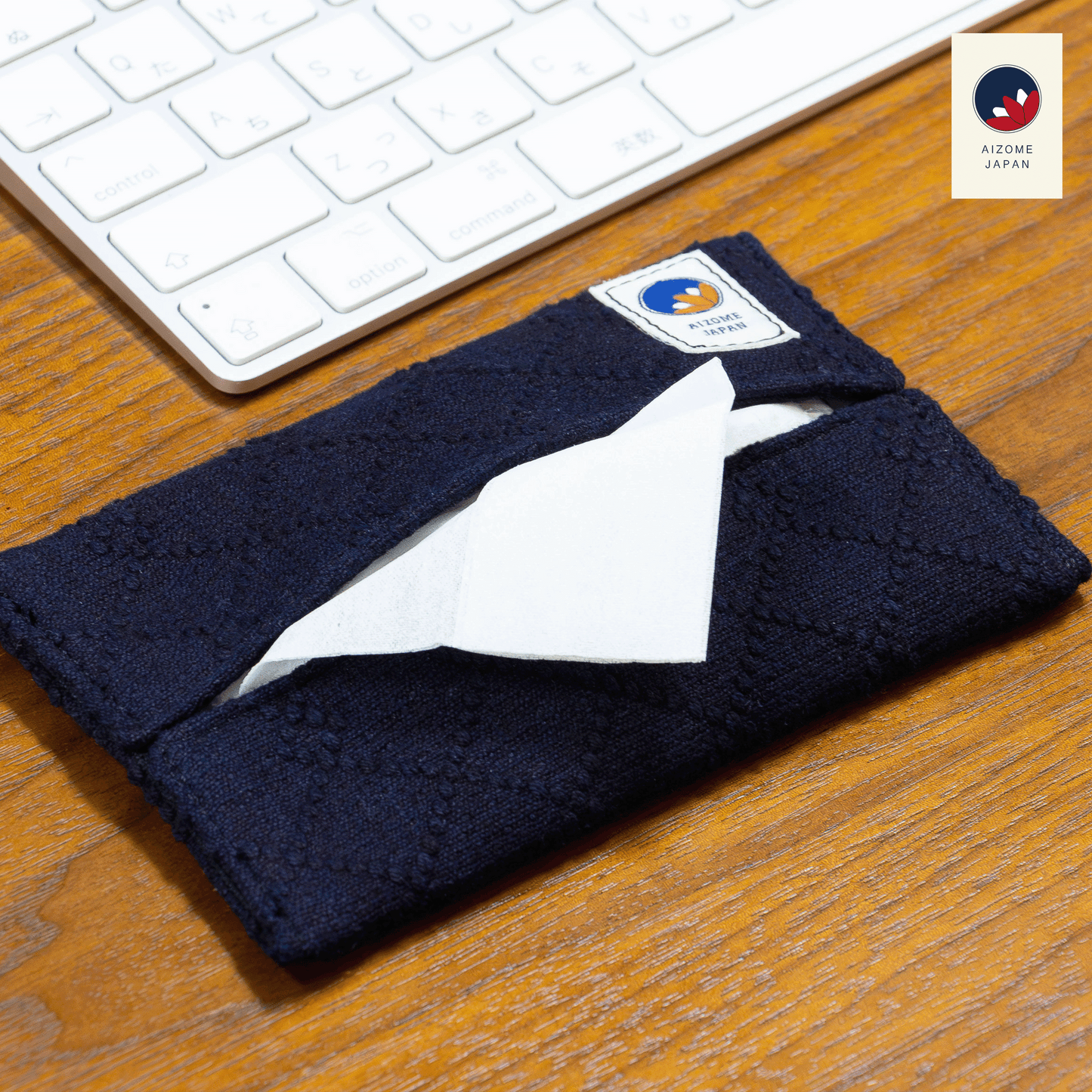 Aizome Japan - Aizome-Dyed Tissue Case - Made in Japa