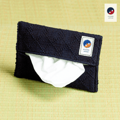 Aizome Japan - Aizome-Dyed Tissue Case - Made in Japa