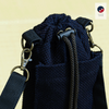 Aizome Japan - Genuine Aizome-Dyed Bottle Carrier - Everyday Elegance for Summer Adventures - Made in Japan