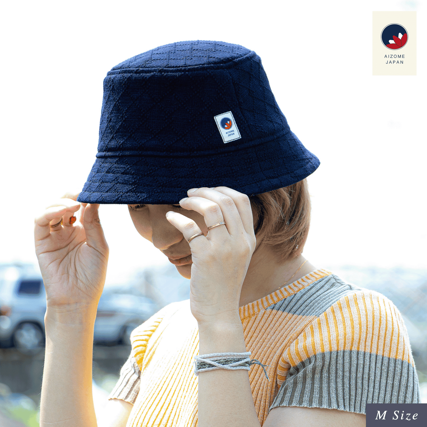 Aizome Japan - Genuine Aizome-Dyed Hat - Made in Japan