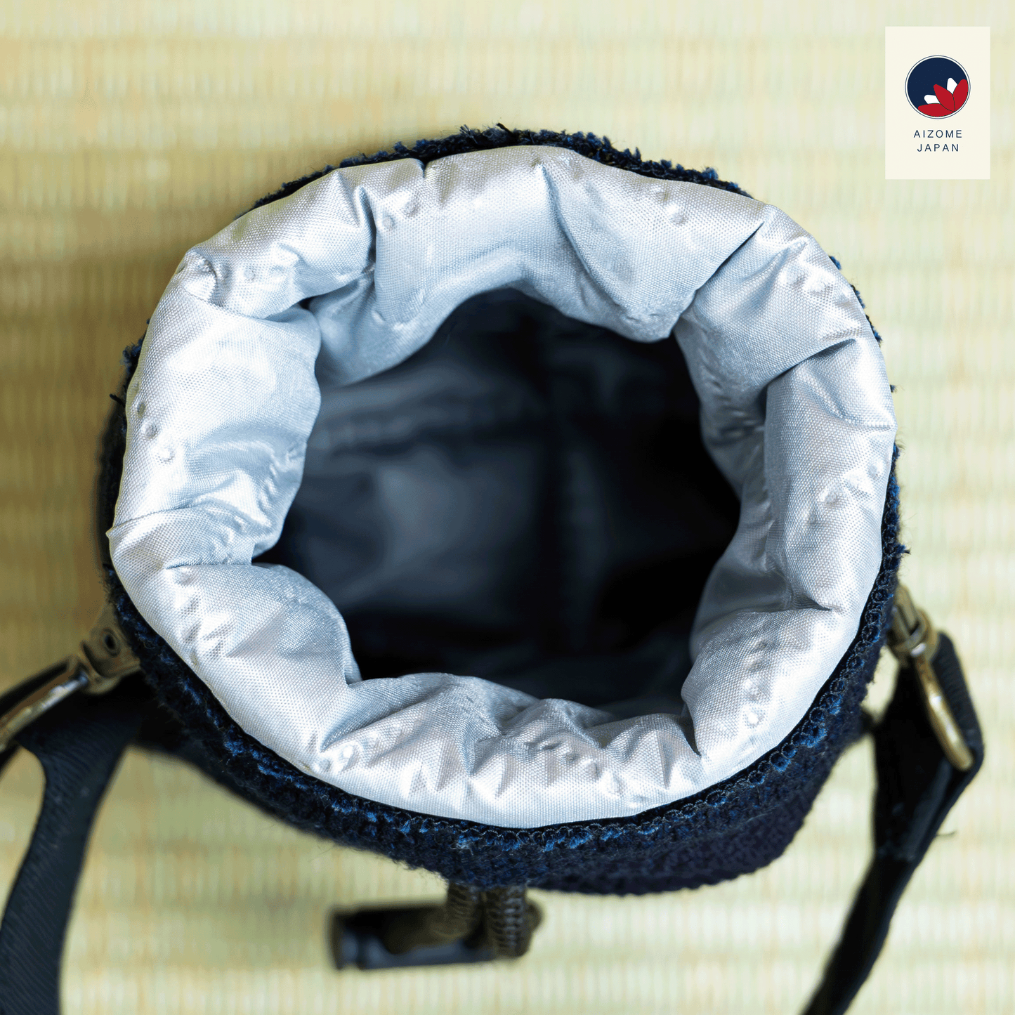 Aizome Japan - Genuine Aizome-Dyed Bottle Carrier - Everyday Elegance for Summer Adventures - Made in Japan