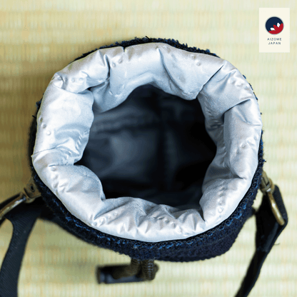 Aizome Japan - Genuine Aizome-Dyed Bottle Carrier - Everyday Elegance for Summer Adventures - Made in Japan