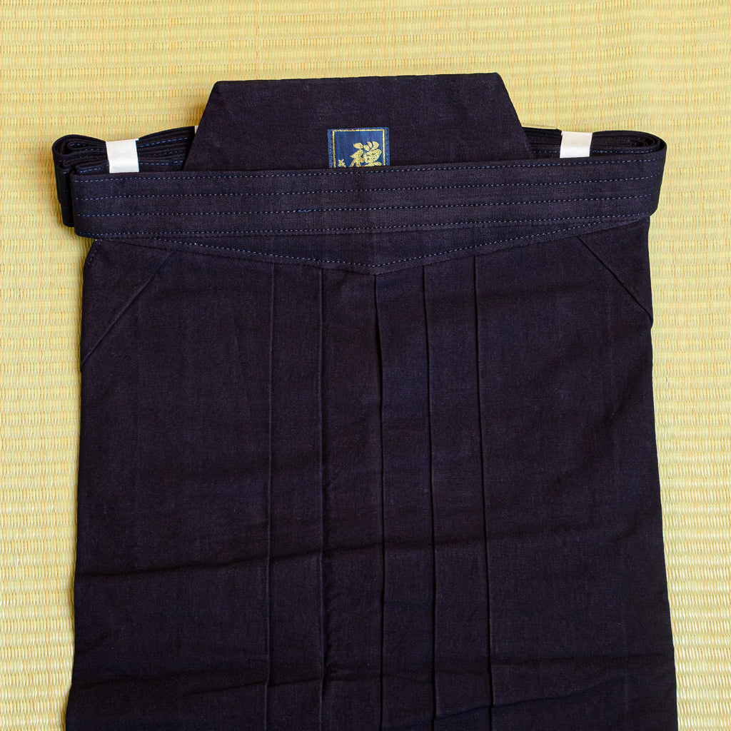 OUTLET - HAKAMA ZEN GIHOSAKU BIO-BLUE #8800 - Size 24.5 - ZEN-B-245