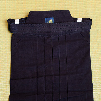 OUTLET - HAKAMA ZEN GIHOSAKU BIO-BLUE #8800 - Size 24.5 - ZEN-B-245