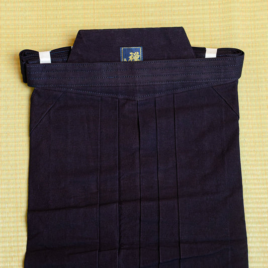 OUTLET - HAKAMA ZEN GIHOSAKU BIO-BLUE #8800 - Size 24.5 - ZEN-B-245