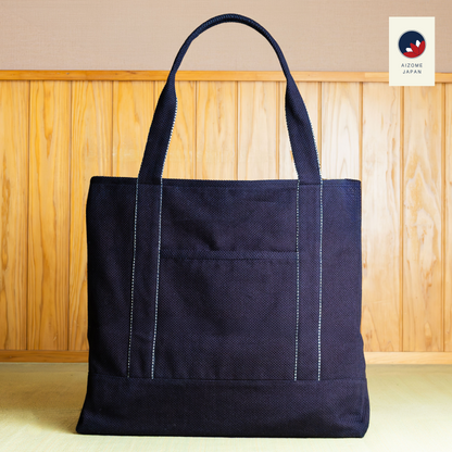 AIZOME JAPAN Aizome-Dyed Tote-Style Bogu Bag