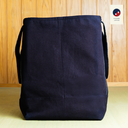 AIZOME JAPAN Aizome-Dyed Tote-Style Bogu Bag