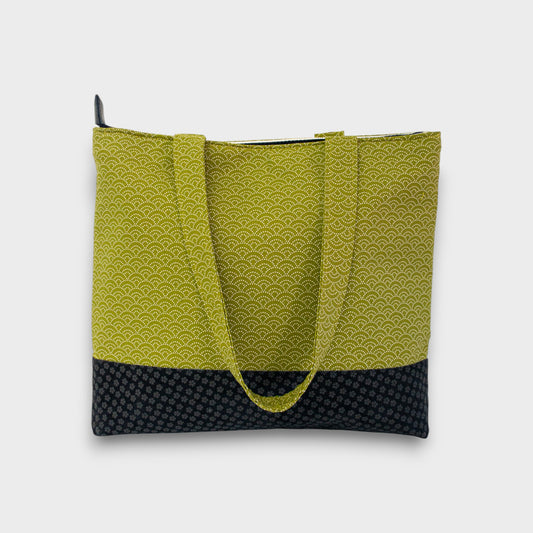 Handmade Tote Bag - Sekainami Uguisu
