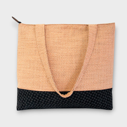 Handmade Tote Bag - Kanoko Peach
