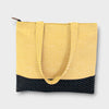 Handmade Tote Bag - Check Yellow