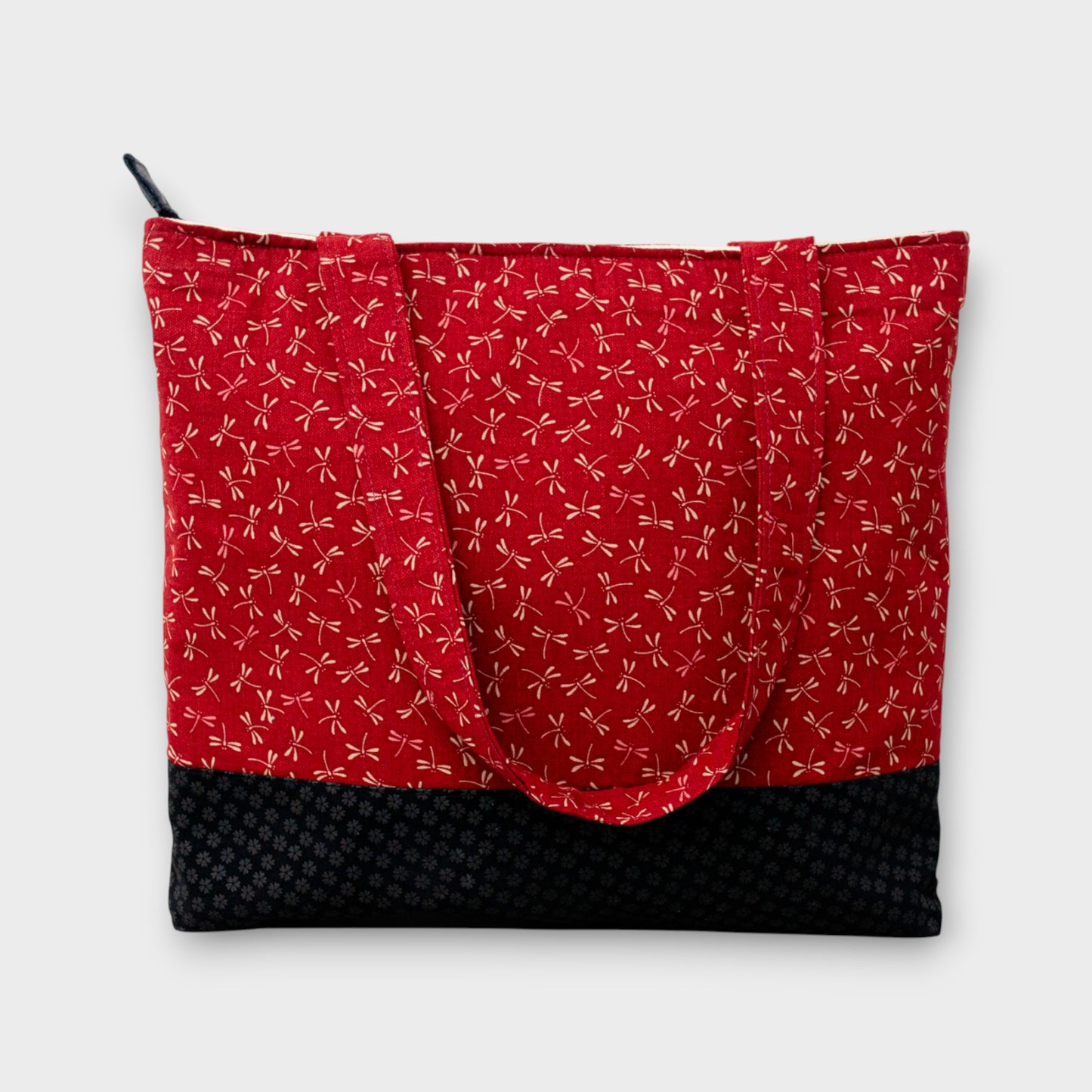 Handmade Tote Bag - Tonbo Red