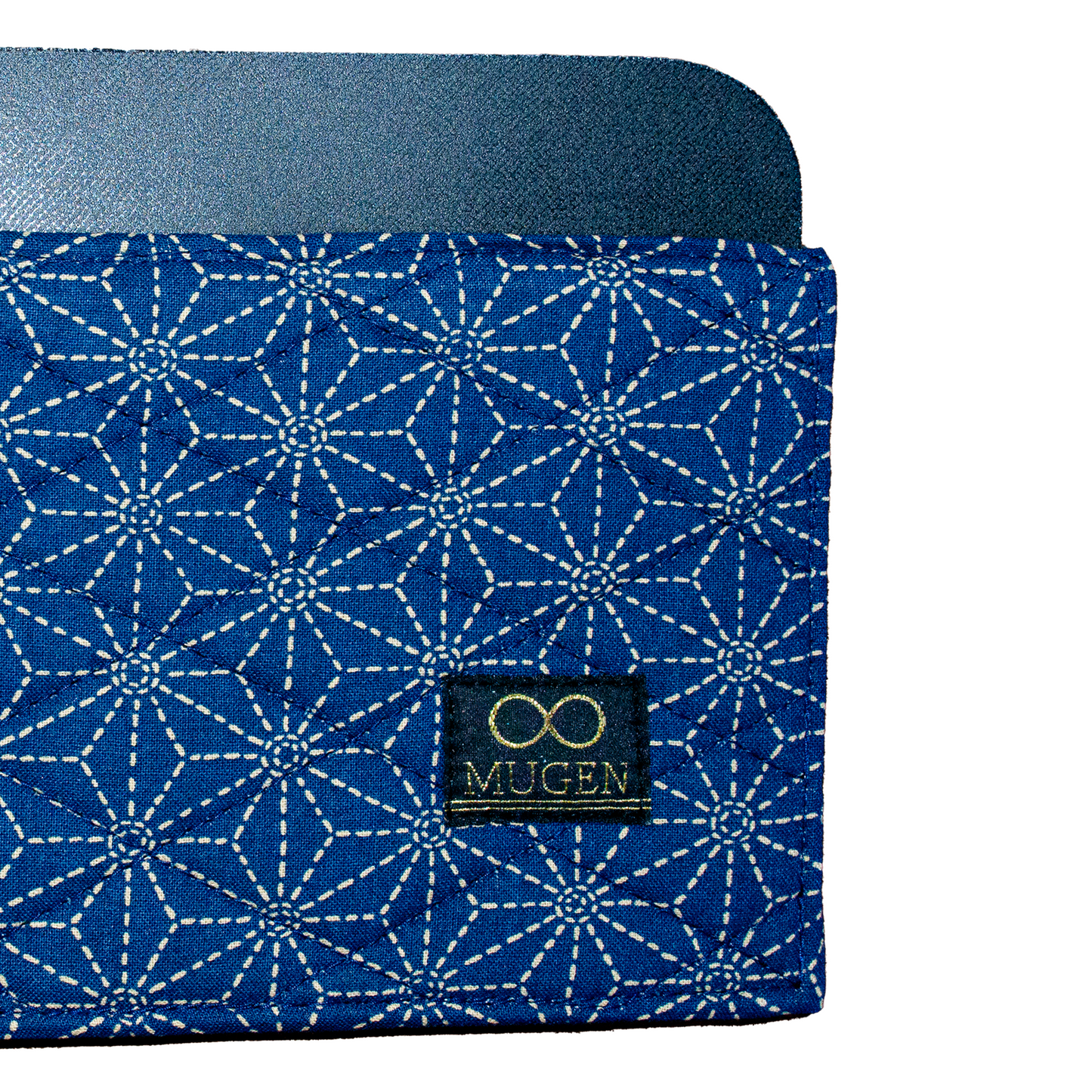 OUTLET - MEN PAD - MADE IN JAPAN - ASANOHA LARGE NAVY -AN-N1