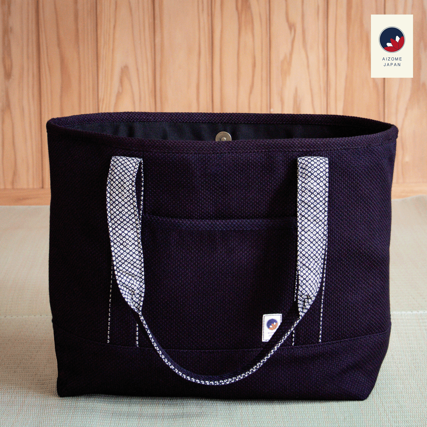 Aizome Japan - Authentic Aizome-Dyed Totebag - Made in Japan