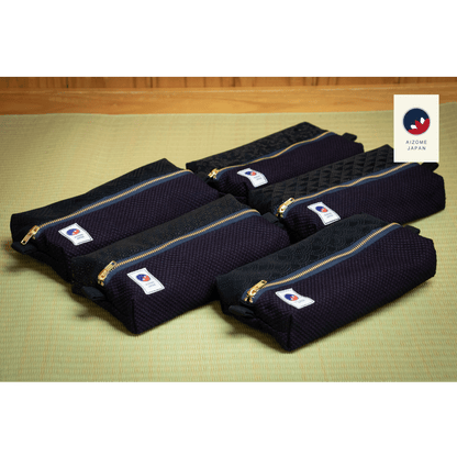 Aizome Japan - aizome-dyed pouch - made in Japan
