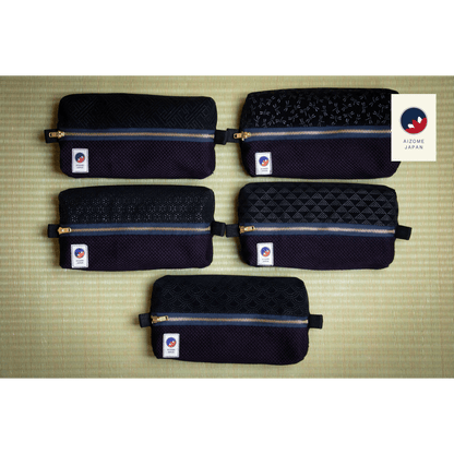 Aizome Japan - aizome-dyed pouch - made in Japan