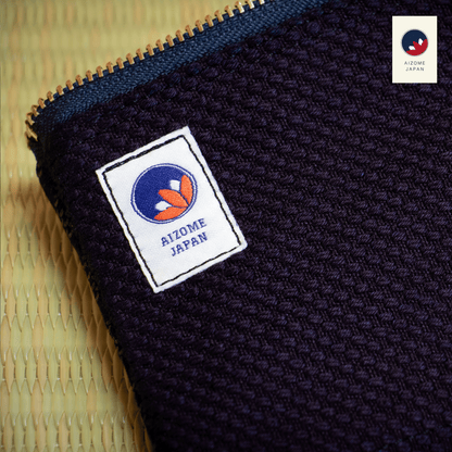 Aizome Japan - aizome-dyed pen-case - made in Japan