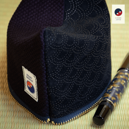 Aizome Japan - aizome-dyed pen-case - made in Japan