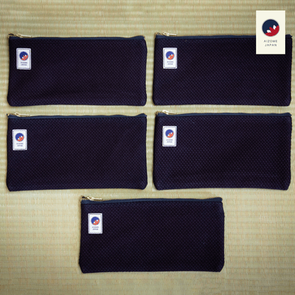 Aizome Japan - aizome-dyed pen-case - made in Japan