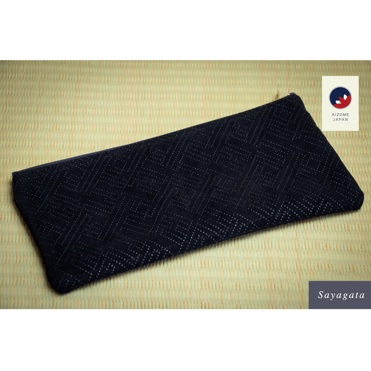 Aizome Japan - aizome-dyed pen-case - made in Japan