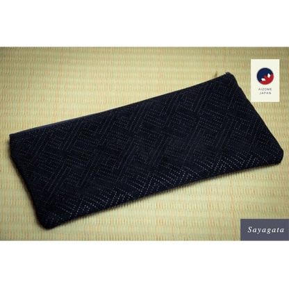 Aizome Japan - aizome-dyed pen-case - made in Japan