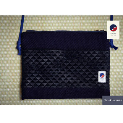 Aizome Japan - aizome-dyed sacoche - made in Japan