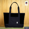 Aizome Japan Aizome-Dyed Handbag – Velvet Finish, Made in Japan