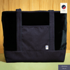 Aizome Japan Tote-Style Aizome-Dyed Bogu Bag – Velvet Finish, Made in Japan