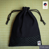 Aizome Japan - Genuine Aizome-Dyed Drawstring Pouch - Made in Japan - made in Japan