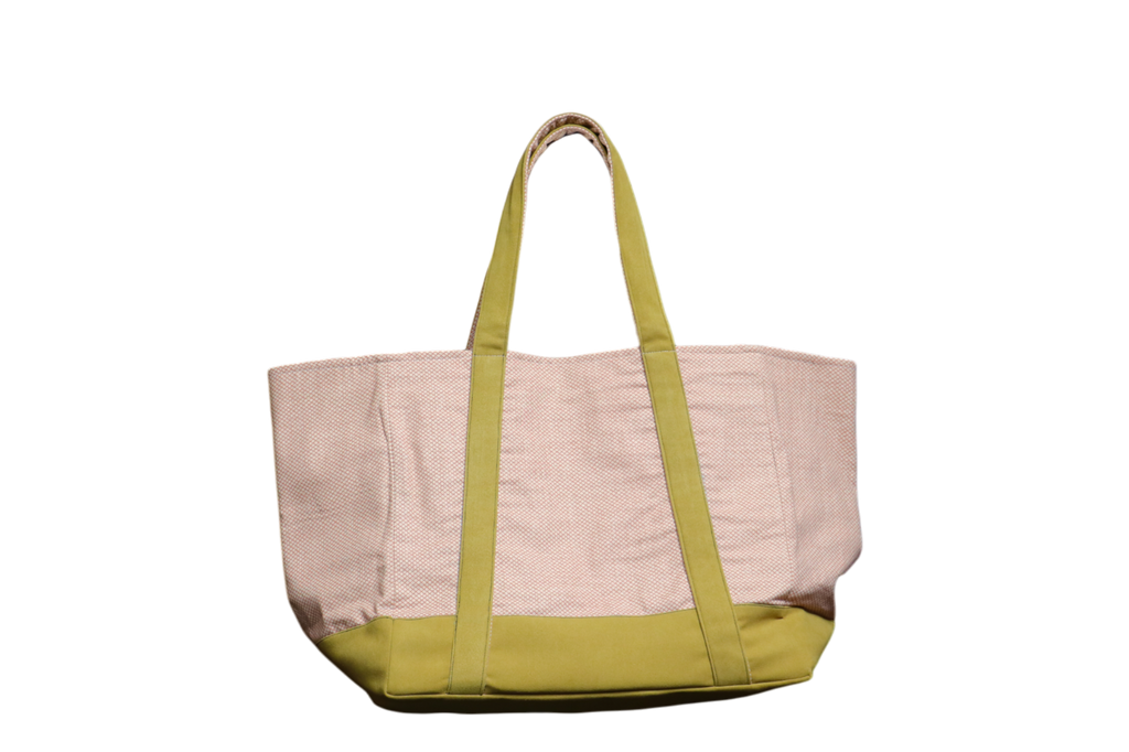 OUTLET  WAGARA TOTE BOGU BAG - KANOKO PEACH COLOR